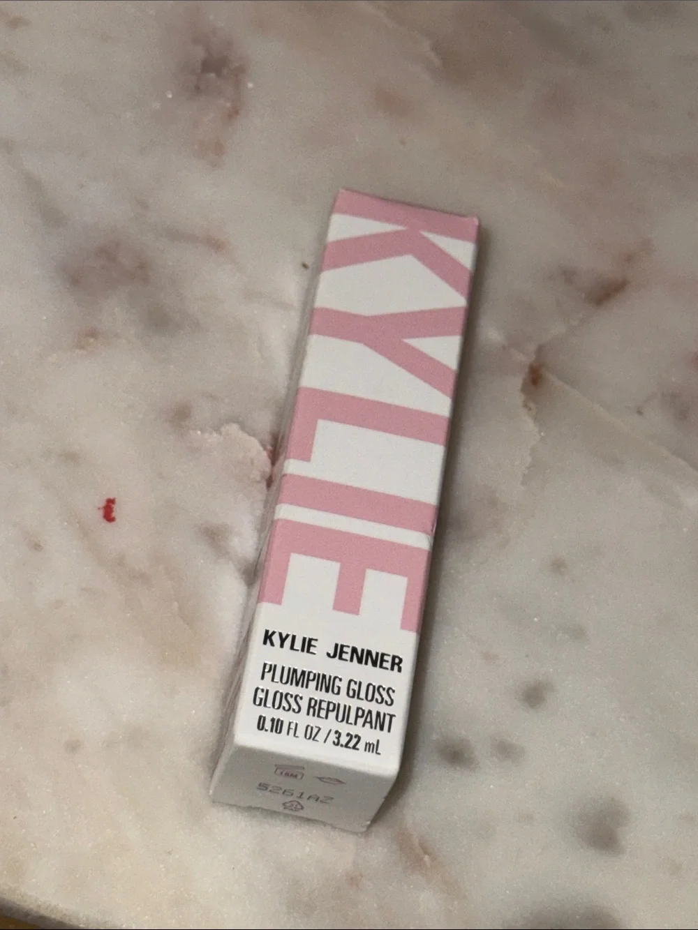 New Kylie Cosmetics Plumping Lip Gloss Rose and Chill - Pink Berry Shimmer